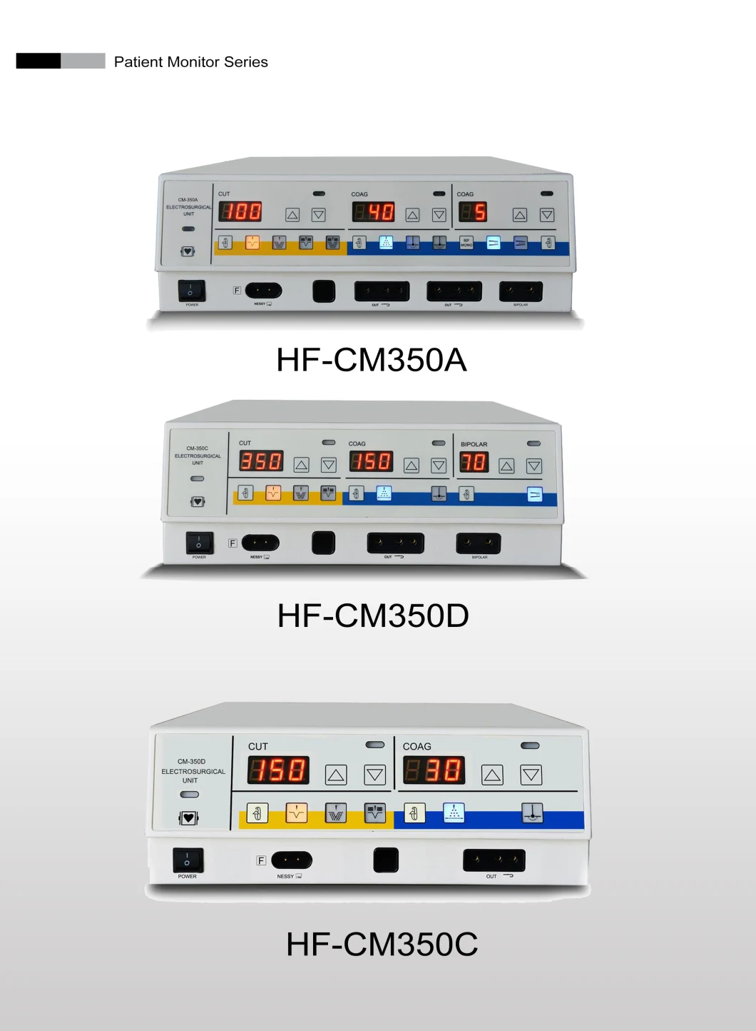 High Frequency Electrosurgical Cautery Unit for General Surgery (HFCM-350C)