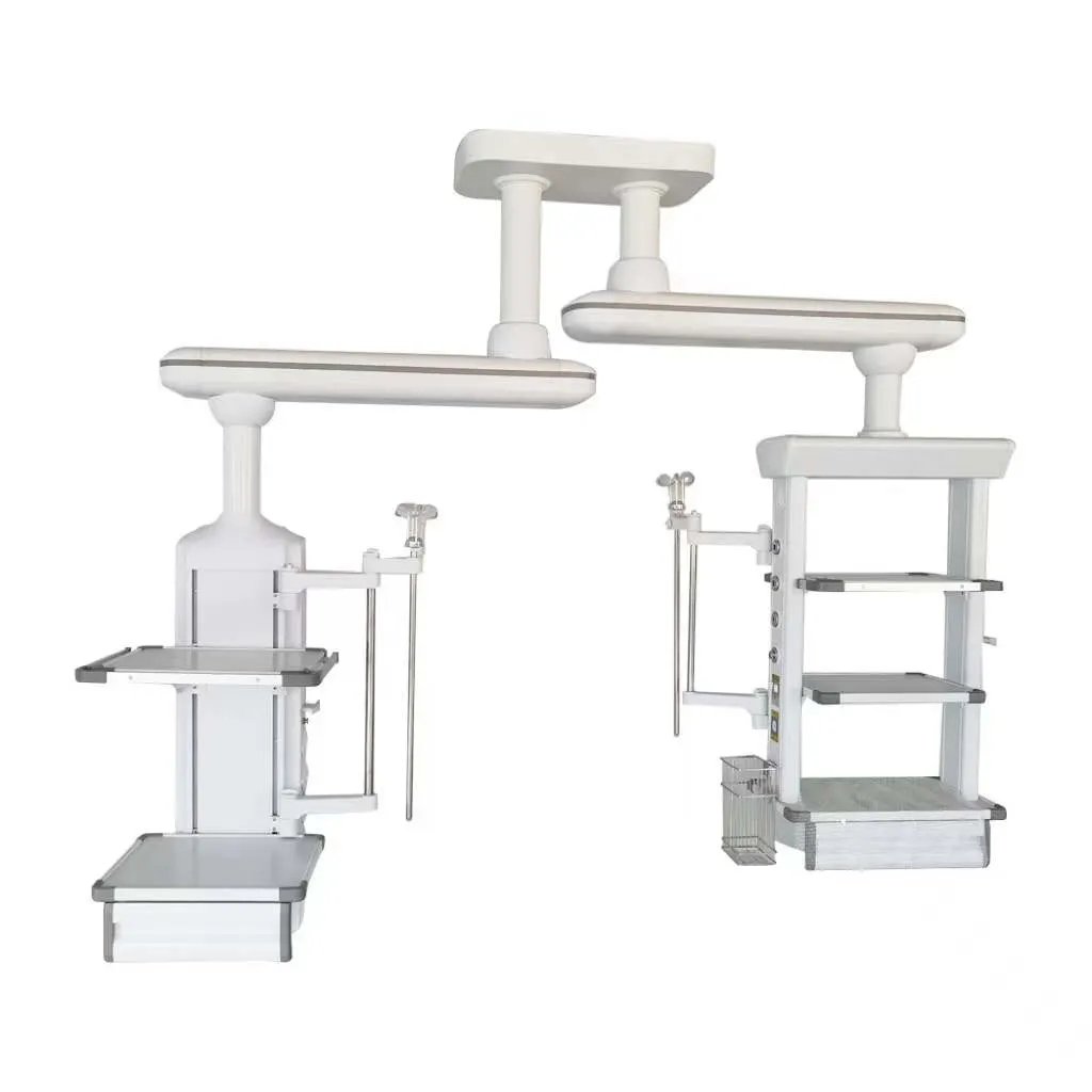 Mn-MP006 Hospital Double Arm Electric Medical Hanging Tower Ceiling Medical Pendant