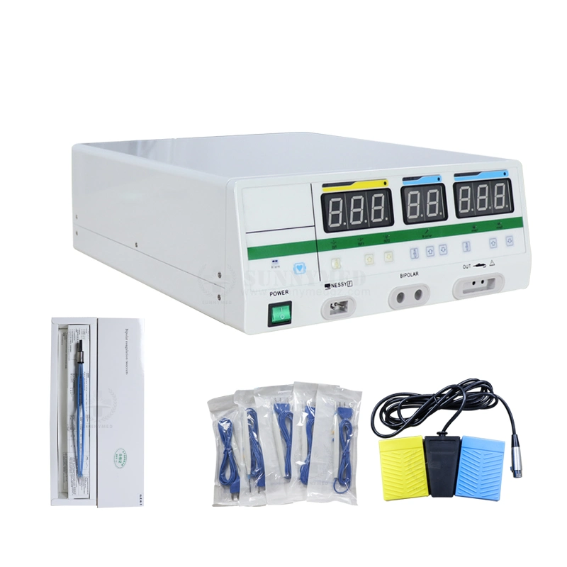 Sy-I081VI Cheap High Frequency 400W Diathermy Machine Electrosurgical Unit