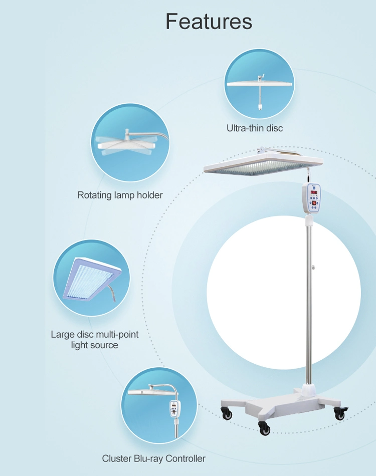 High Quality Hot Sale Good Quality Baby Care Equipment Neonatal Jaundice LED Infant Phototherapy Unit Price with CE ISO Heal Force