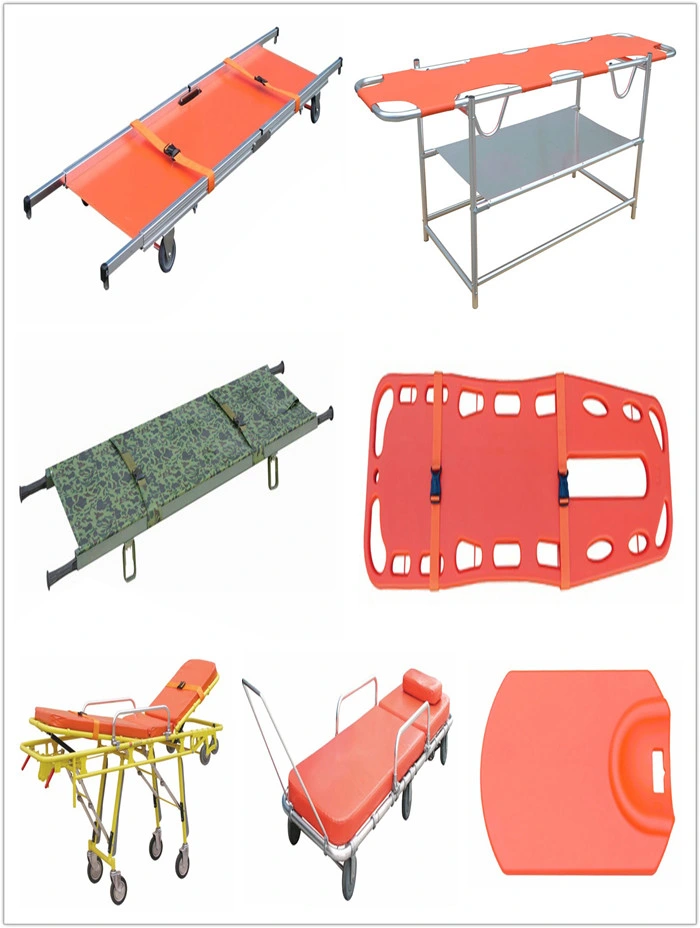 Aluminum Ambulance Stretcher Folding Medical Equipment Hospital Type Equipment