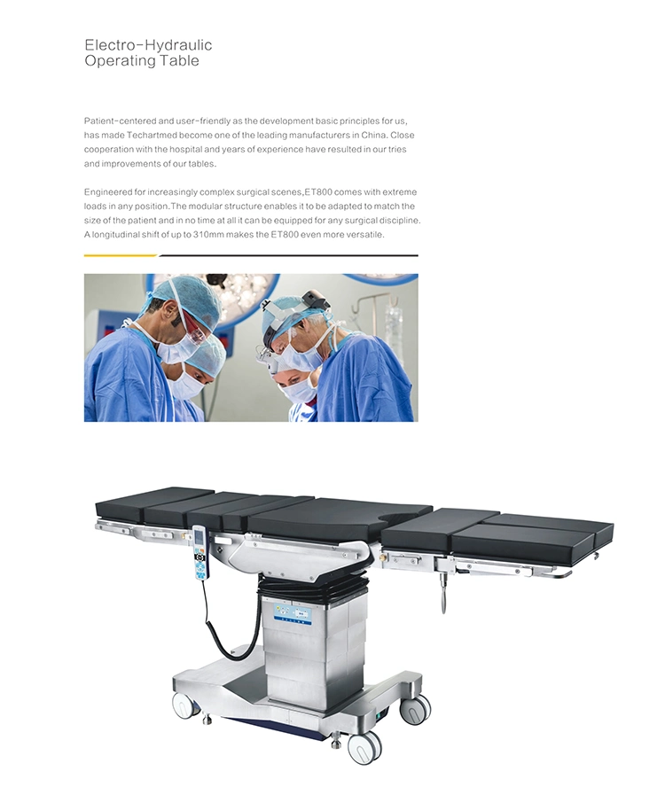 Operating Room Equipment Electric Hydraulic Operating Table